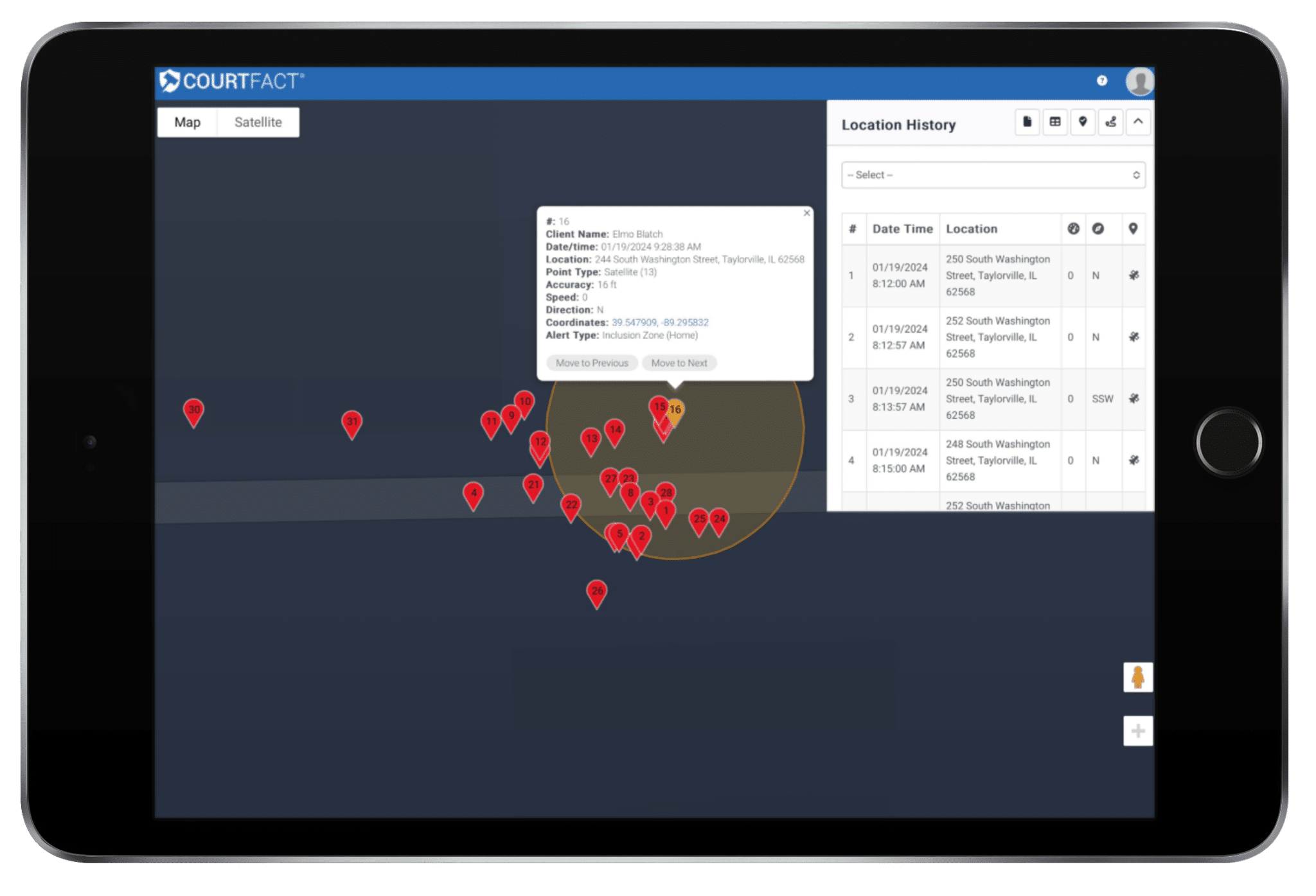 Effective Location Monitoring Solutions | CourtFact